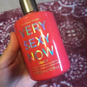 Authentic Victoria’s Secret Very Sexy Now Beach opened at least 1/2.  Lotion